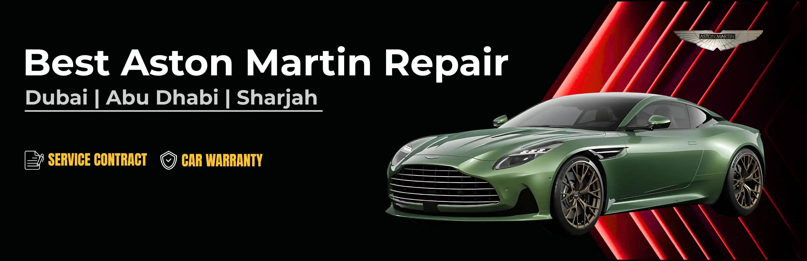 Aston Martin repair and service in Dubai