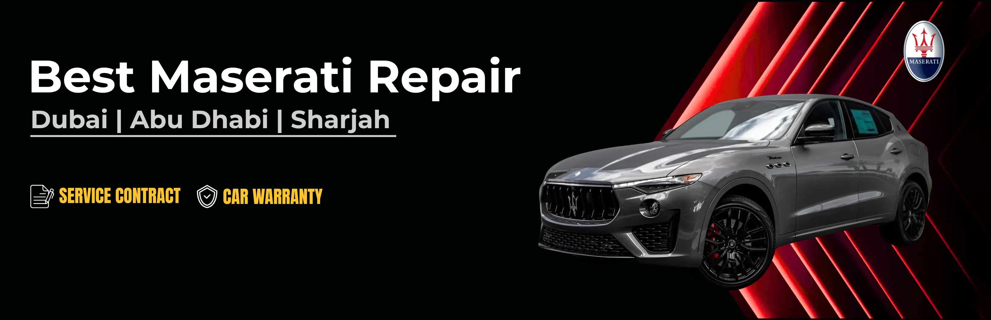 Maserati repair and service in Dubai
