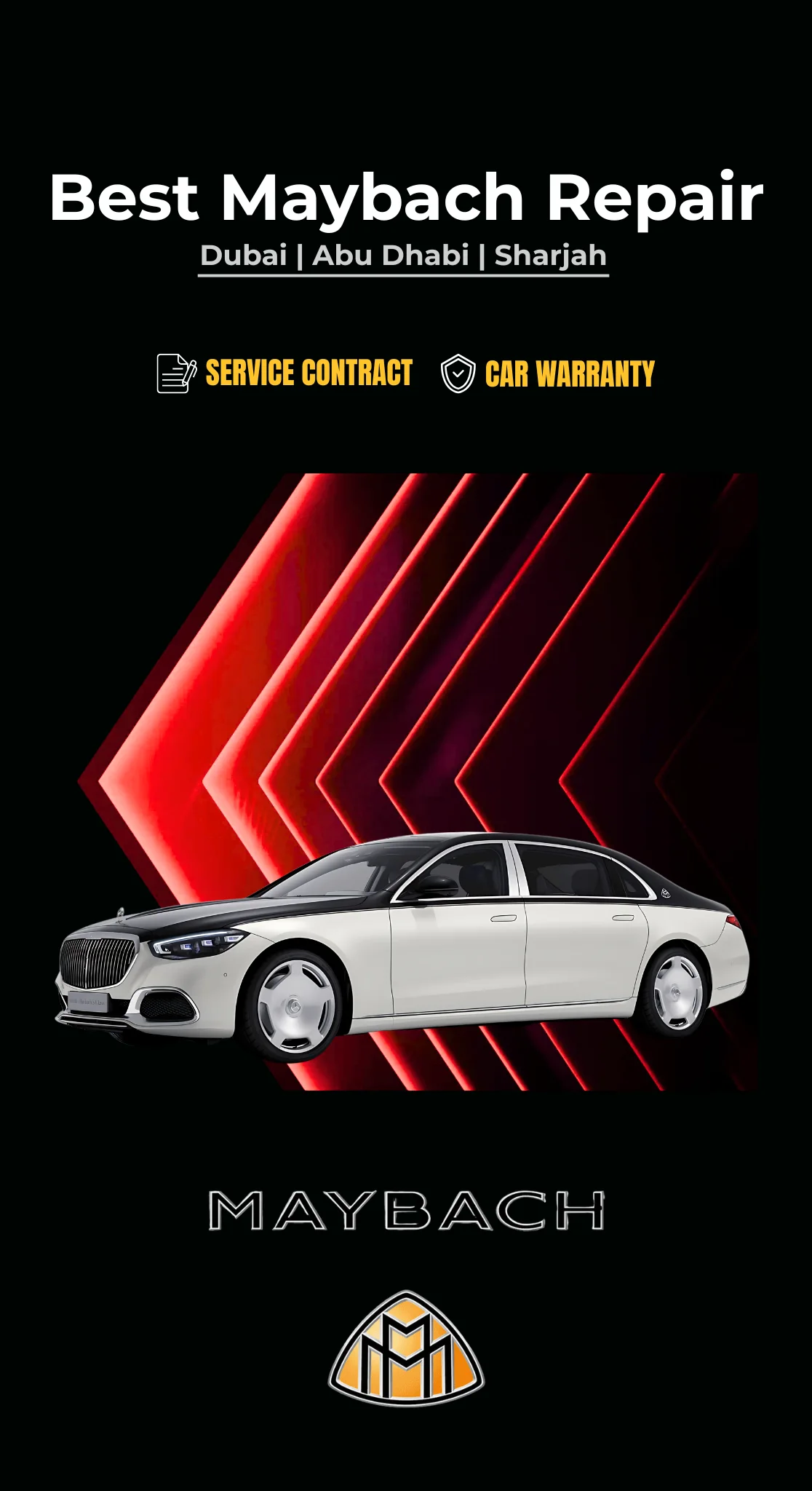 Maybach repair and service in Dubai