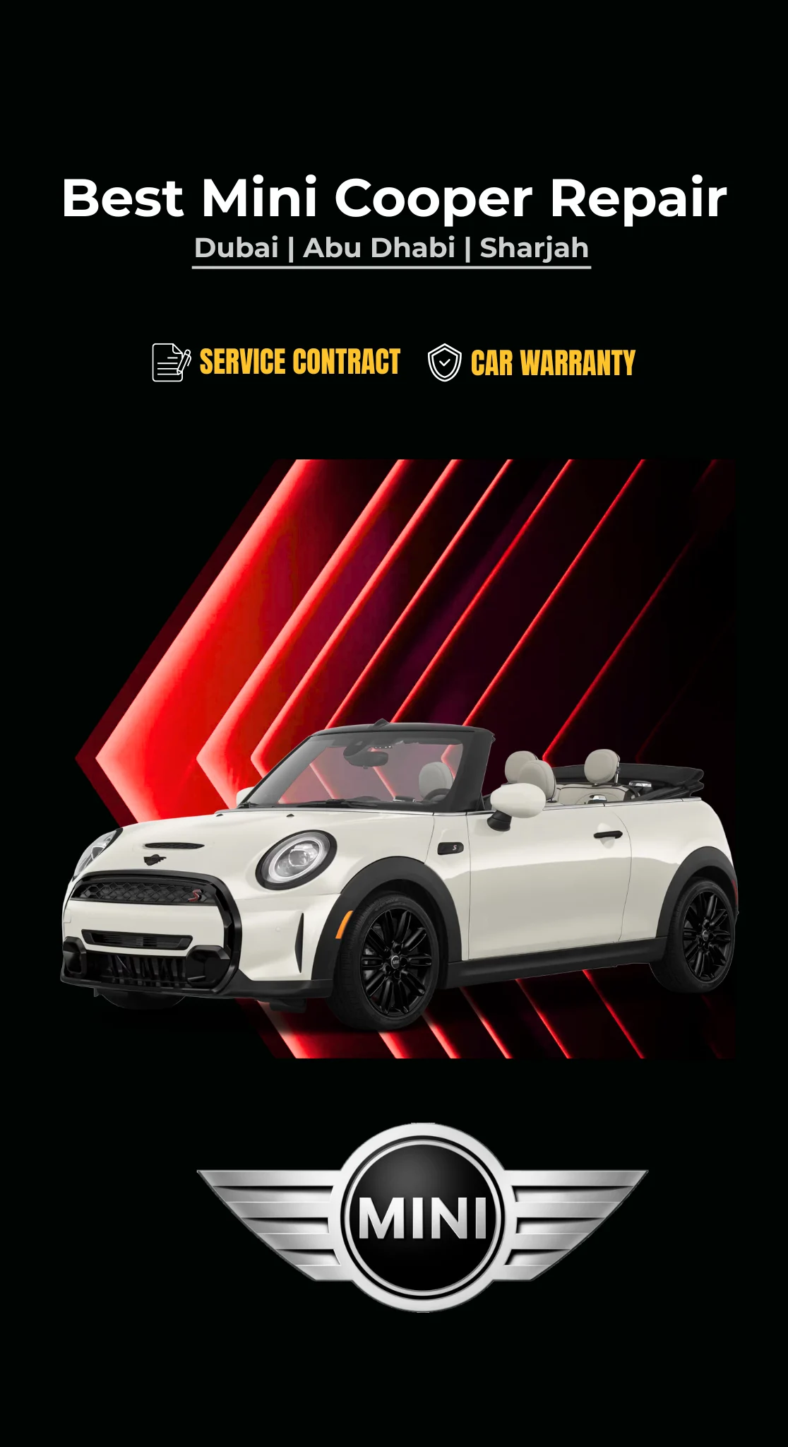 Mini Cooper repair and service in Dubai