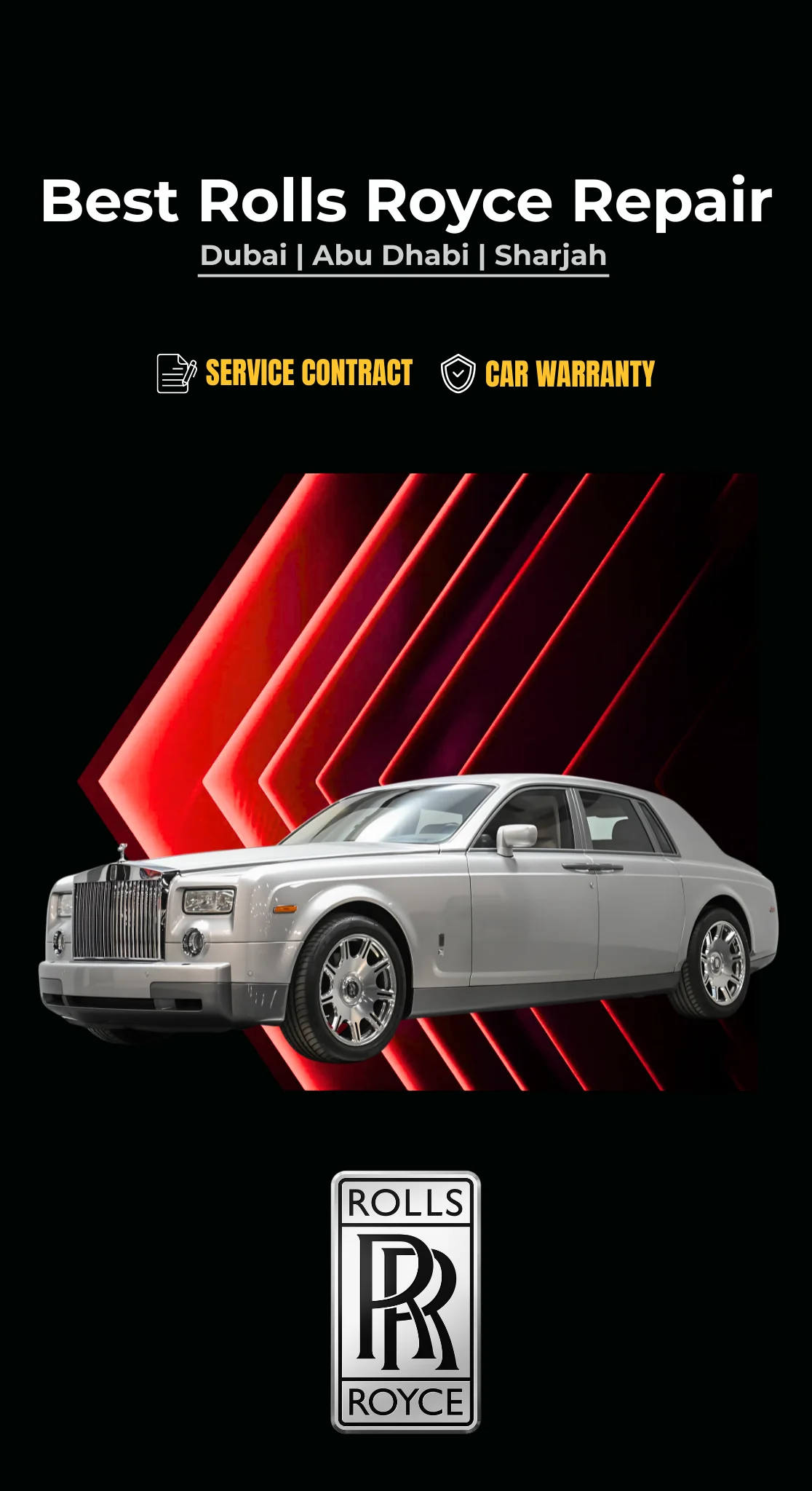 Rolls-Royce repair and service in Dubai