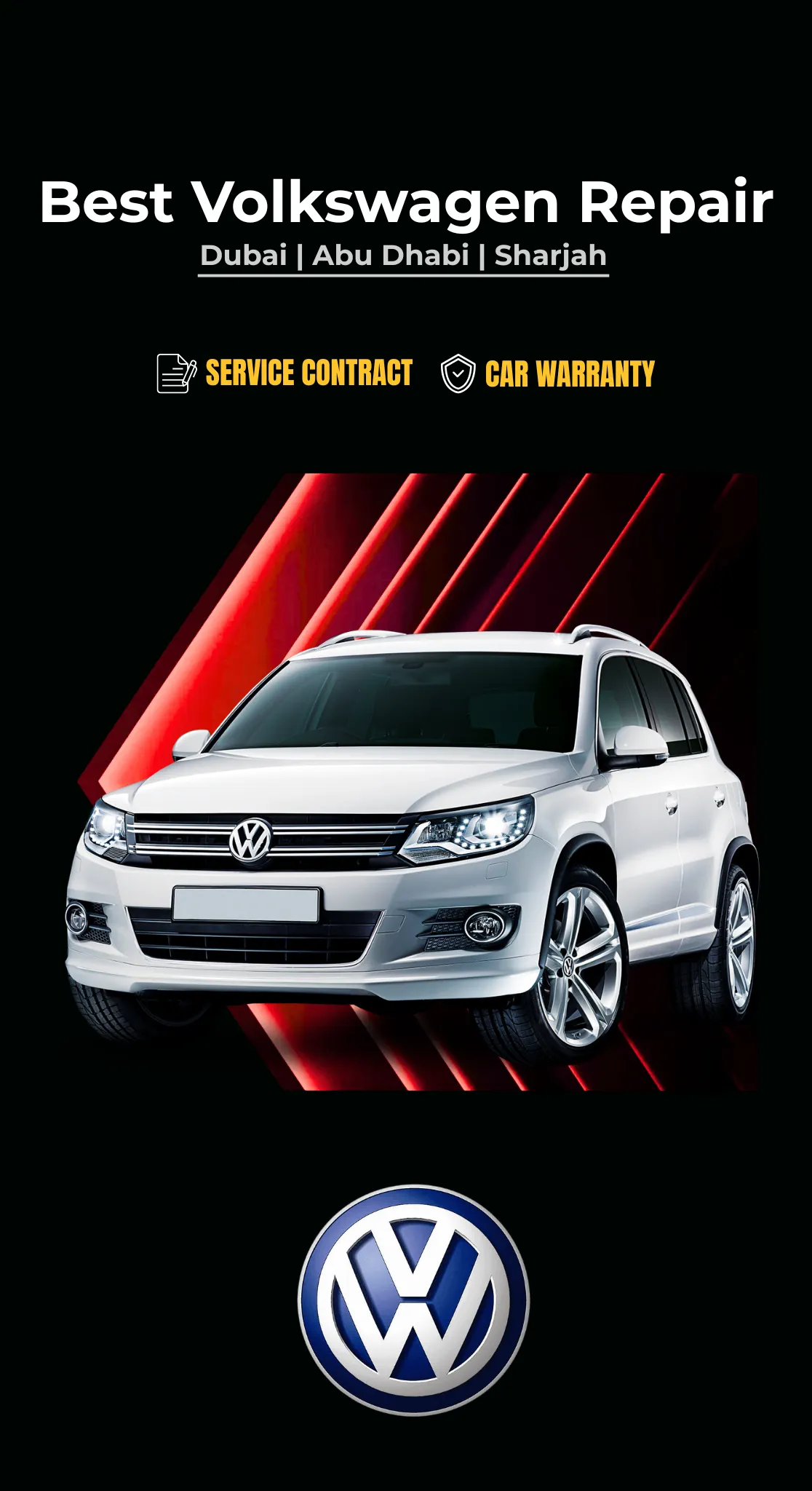 Volkswagen repair and service in Dubai