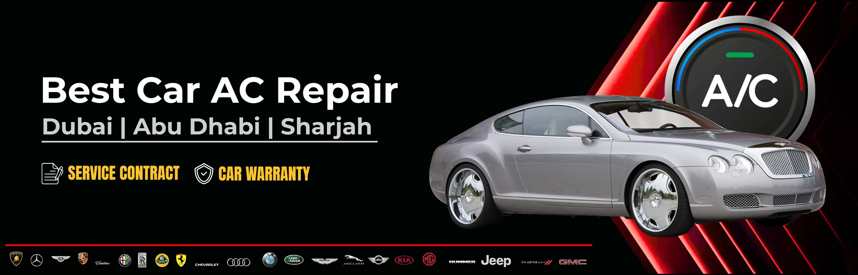 Car A/C Repair & Servicing in Dubai