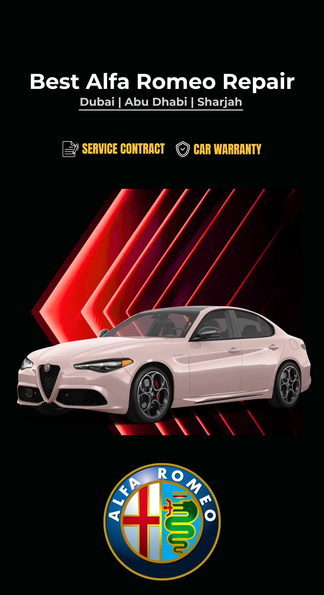 Alfa Romeo repair and service in Dubai