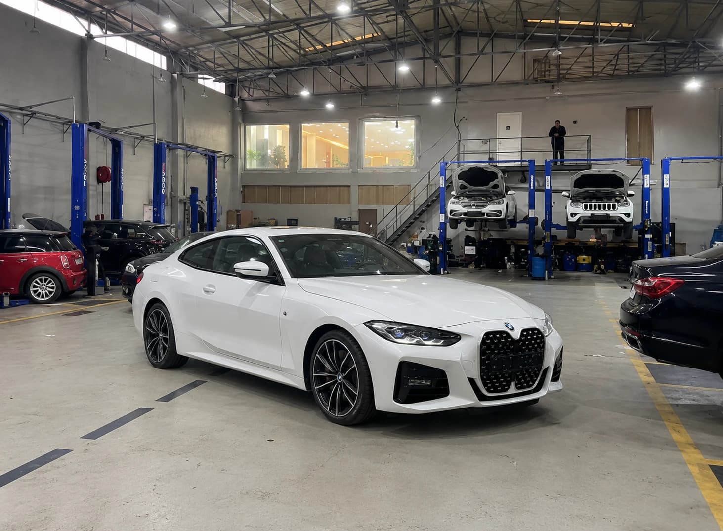 BMW at the German Autos workshop in Al Quoz, Dubai
