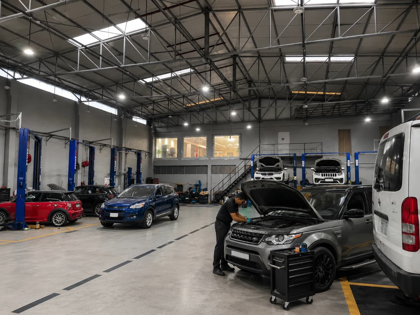 Land Rover engine repair at German Autos, Al Quoz Dubai