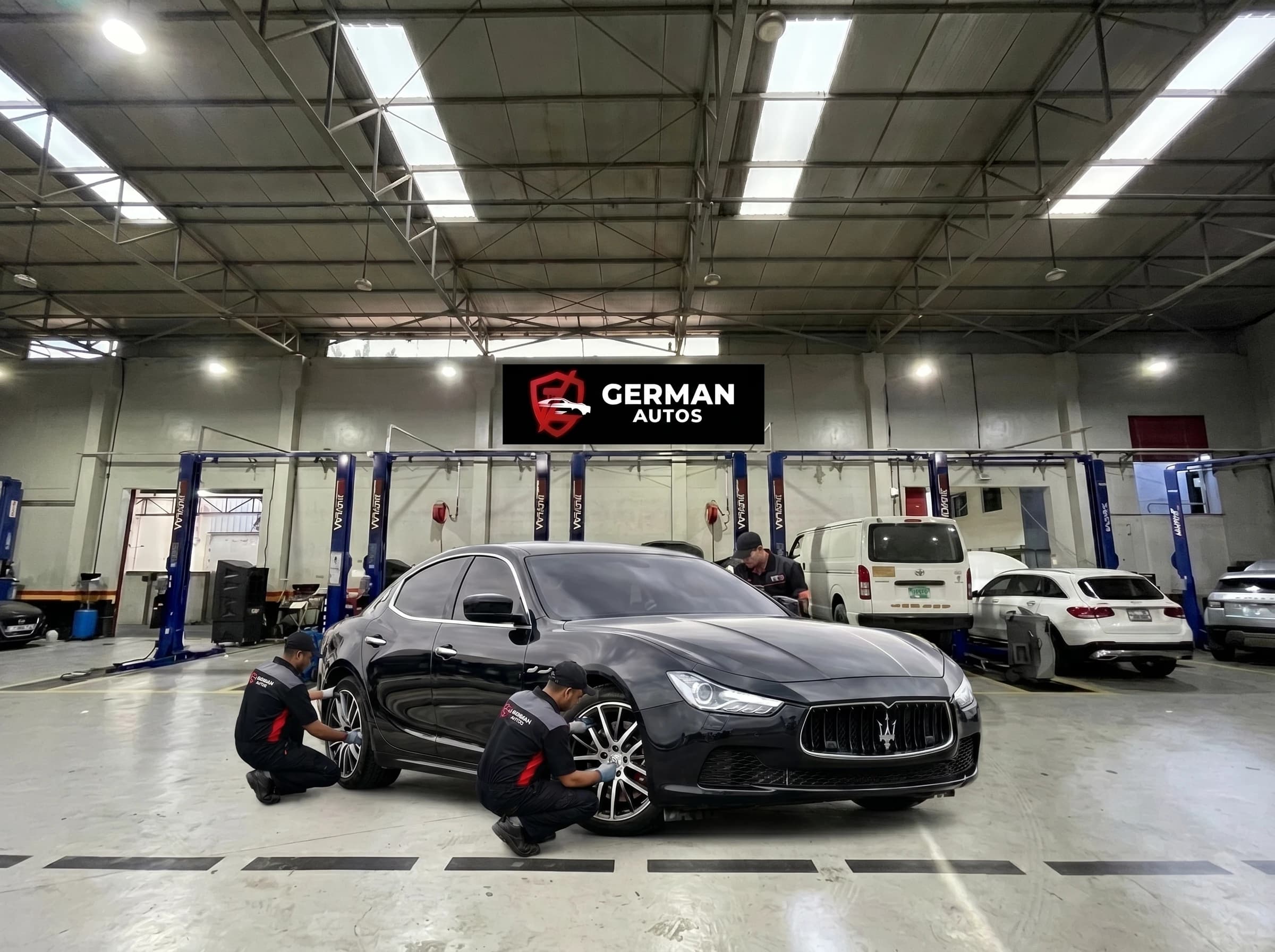 Maserati pre-purchase inspection at German Autos, Al Quoz Dubai
