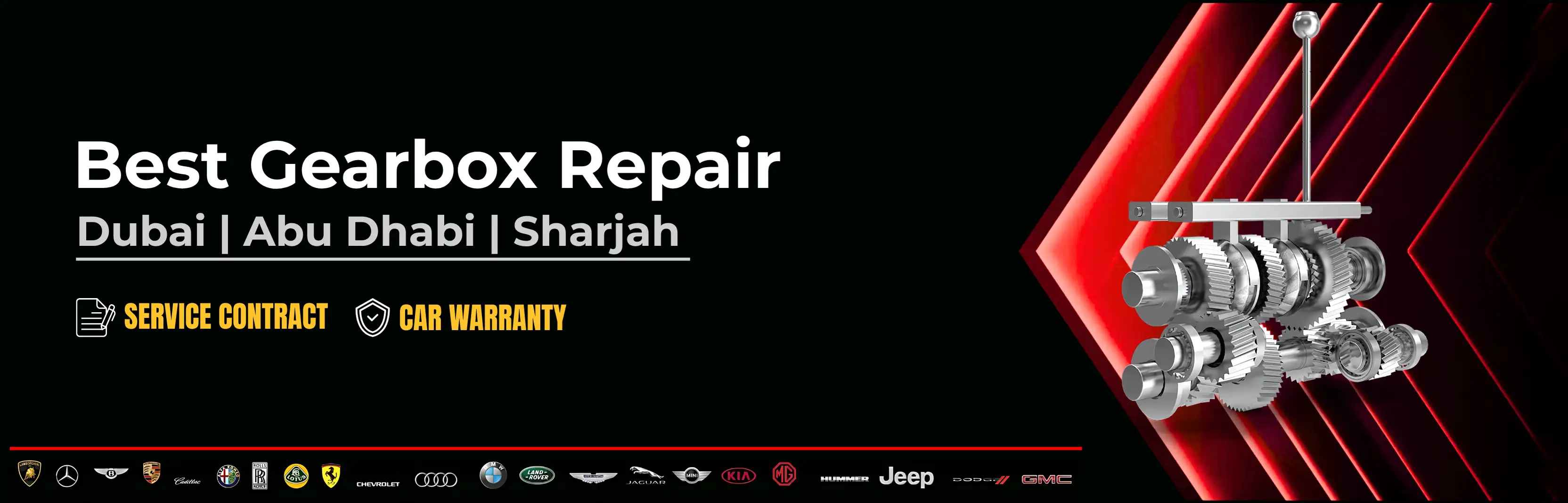 Car Gearbox & Transmission Repair in Dubai