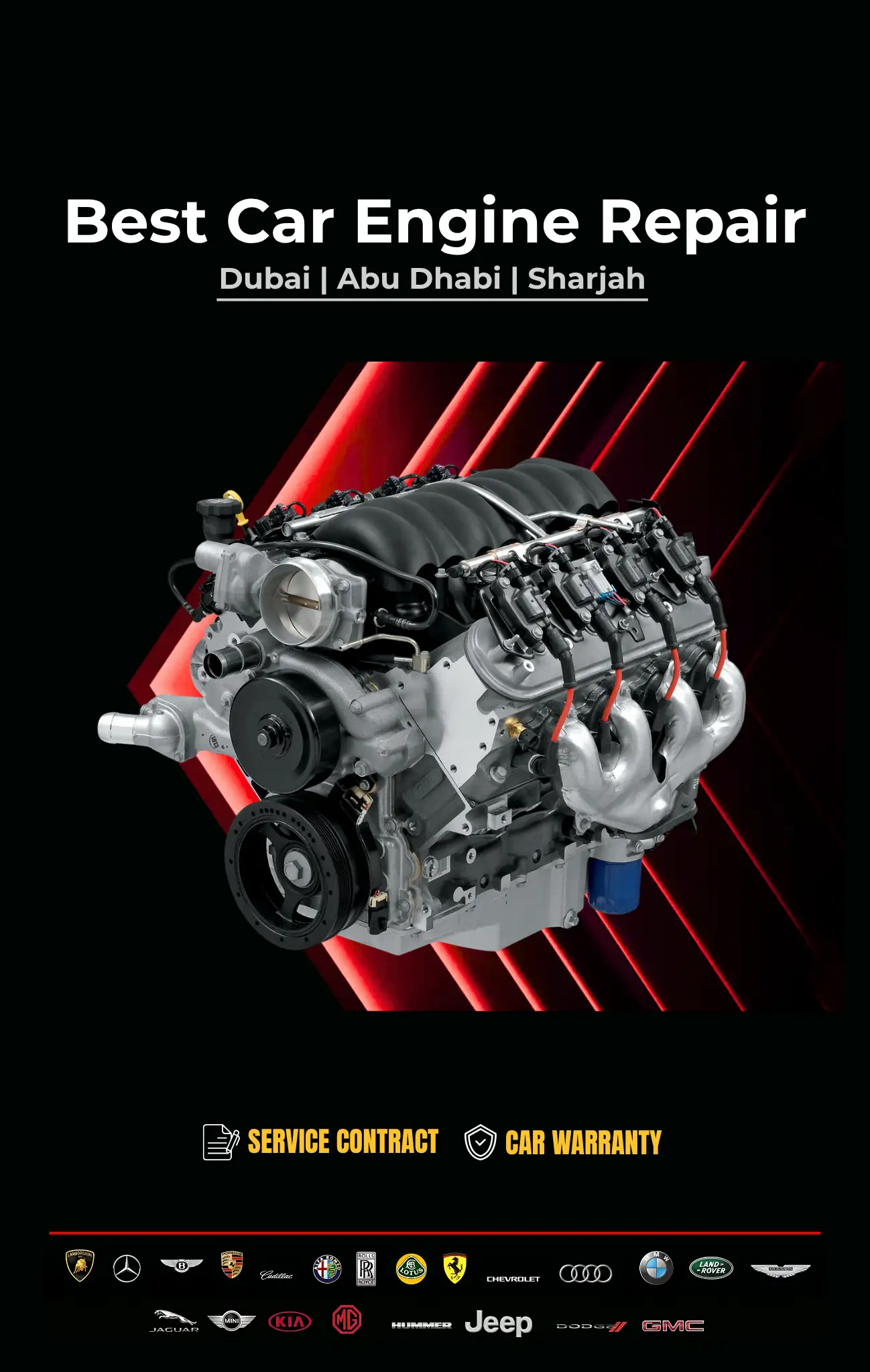 Expert Car Engine Repair in Dubai