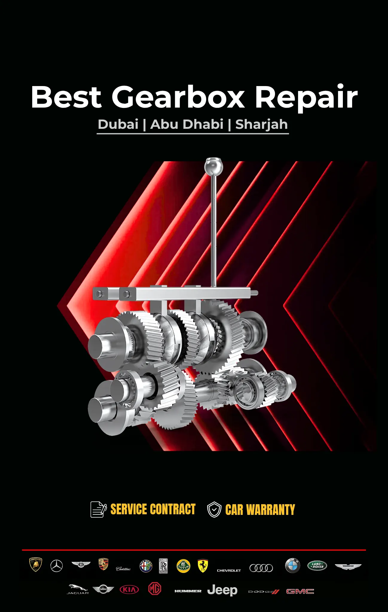Car Gearbox & Transmission Repair in Dubai